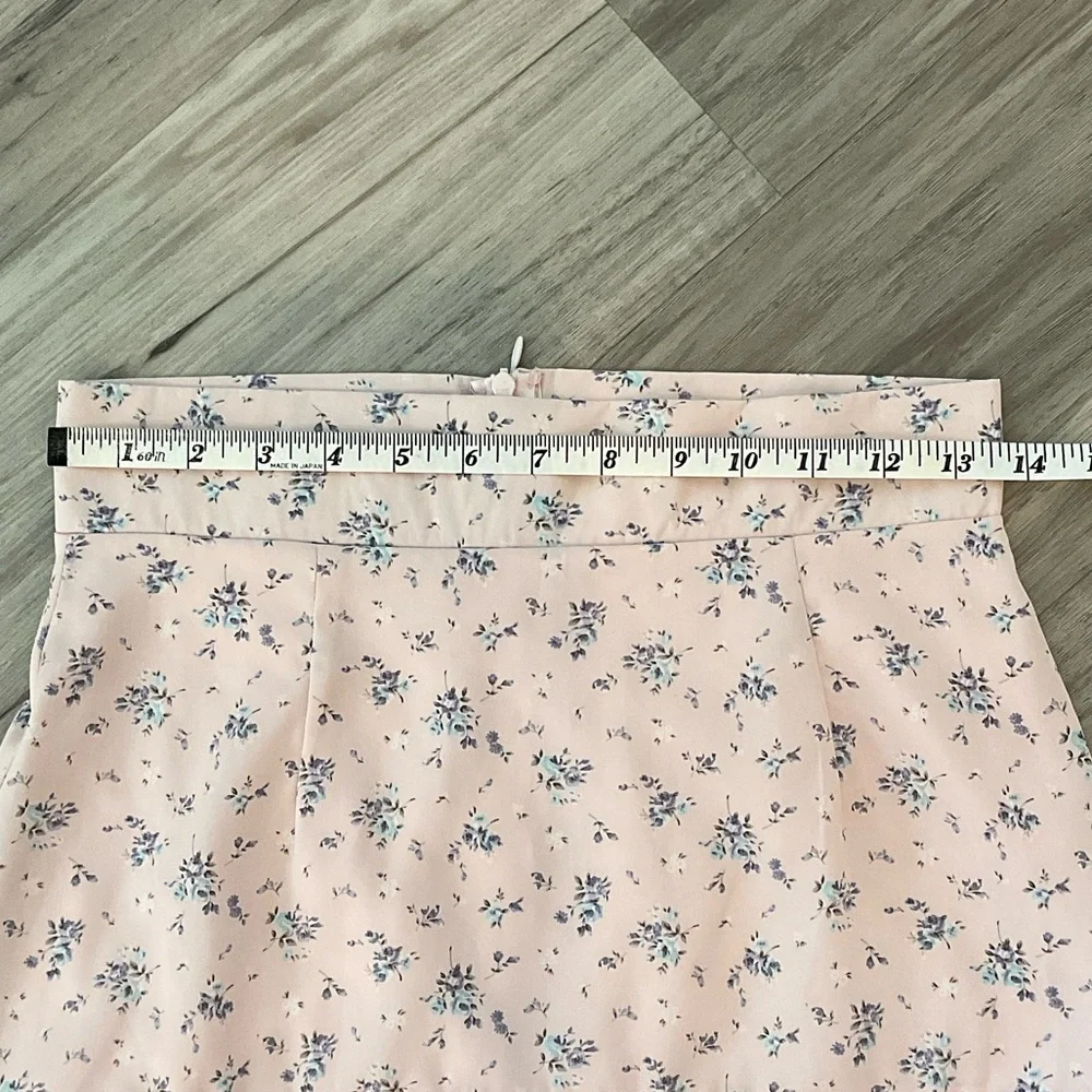 Altar'd State Floral A-Line Skirt in Pink Size Small - Picture 4 of 9